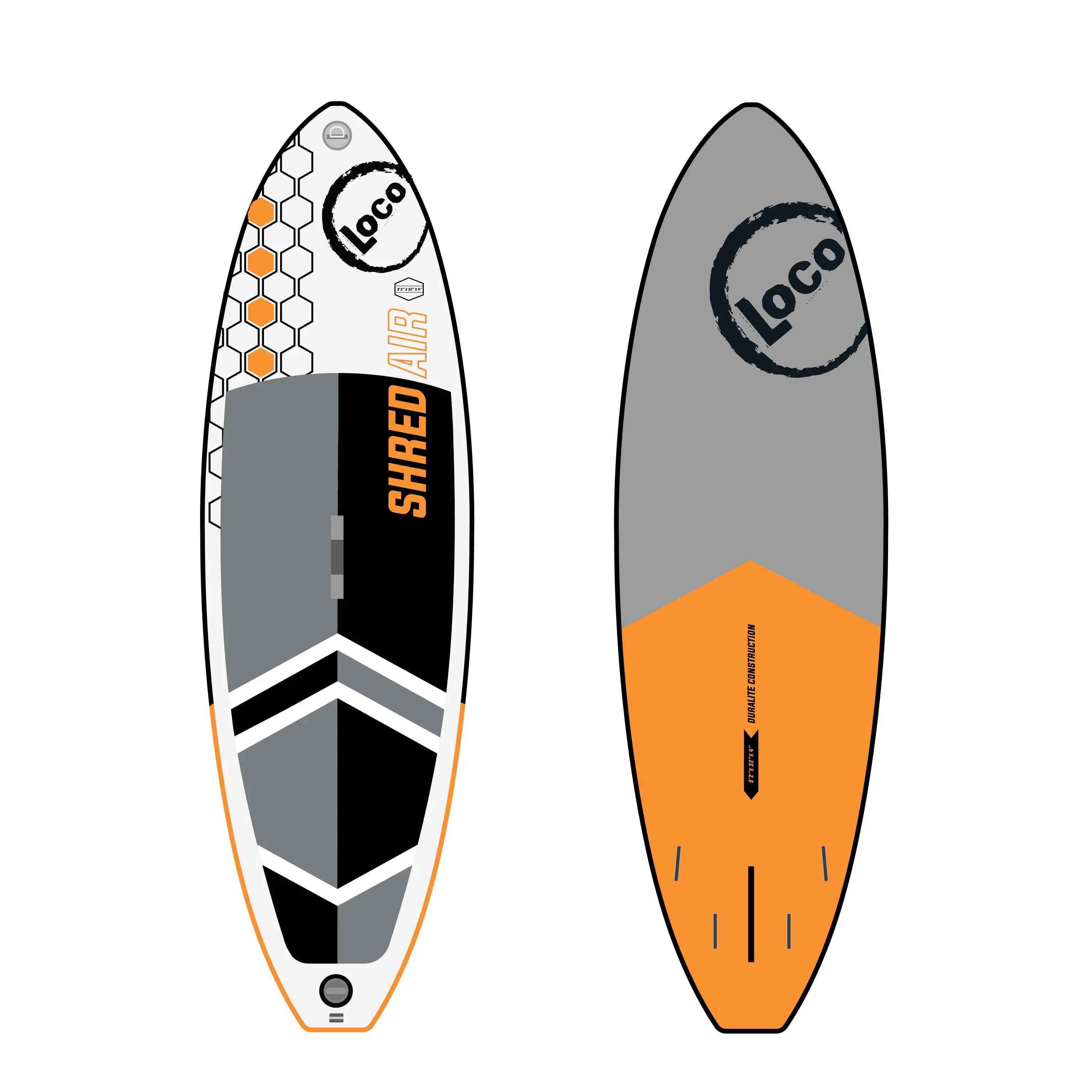 Loco Shred Air Inflatable Surf SUP 9’2” x 32” x 4"