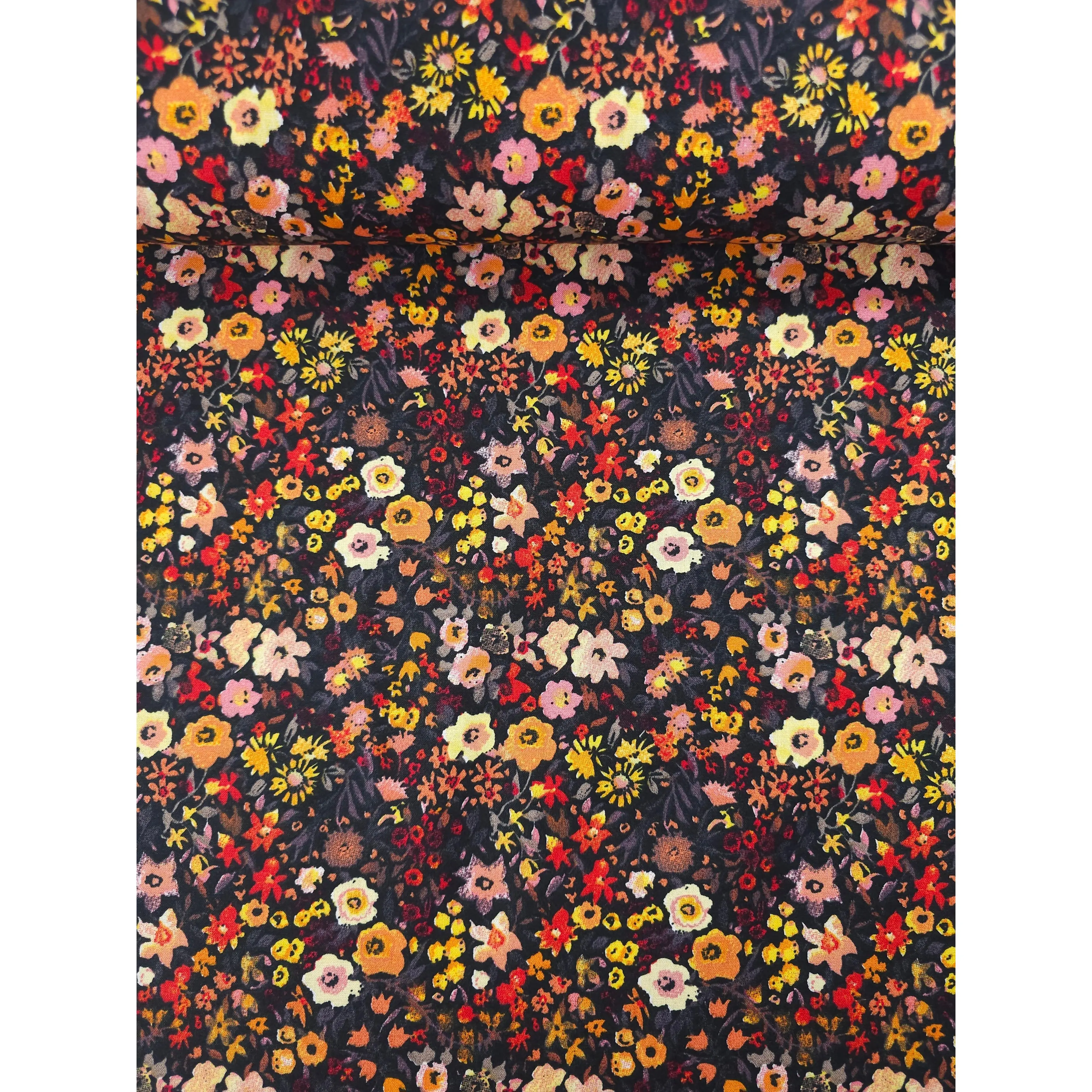 Fall Garden Floral 100% Cotton