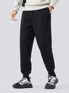 Men's Solid Color Pants, Casual Comfy Breathable Trousers for Summer, Men's Bottoms for Daily Wear, Beige