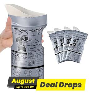 Disposable Emergency Urinal Bag, Portable Travel Camping Pee Bag, Traffic Jam Emergency Urine Bag, Auto Accessories, Camping Supplies, Portable Travel Toilet, Camping Tools, Travel Accessory, Camping Equipment, Camping Gear