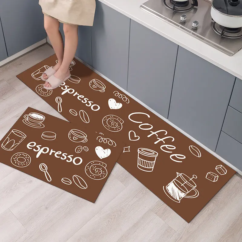Kitchen Mat Long Floor Mat Carpet Bedside Carpet 4
