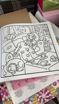 Product Review of Girl Moments: Coloring Book for Adults and Teens Featuring Cute Cozy Daily Activ from K**y N**s 🇬** 0
