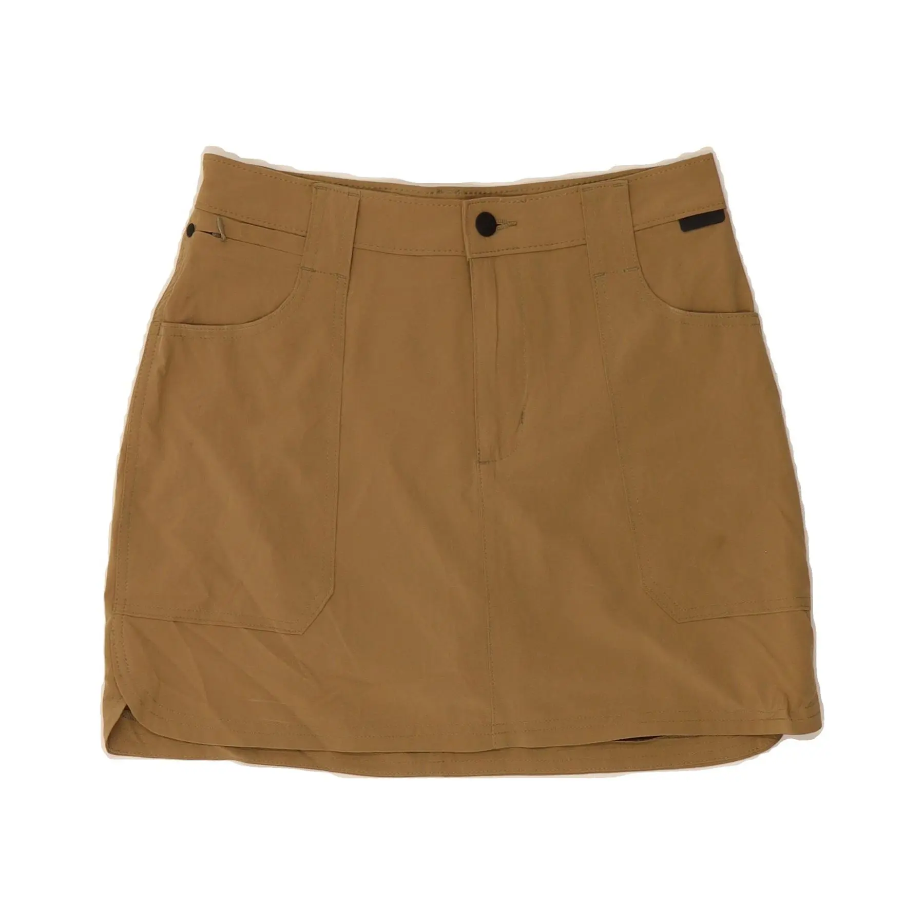 Pre-Owned Vintage WRANGLER Womens Skort US 8 Medium Beige Polyester