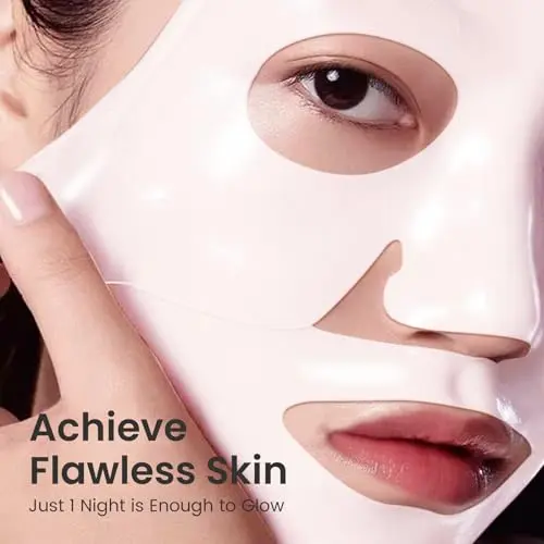 BIODANCE Bio-Collagen Real Deep Mask, Hydrating Overnight Hydrogel Mask, Pore Minimizing, Elasticity Improvement, 34g x4Pack 1