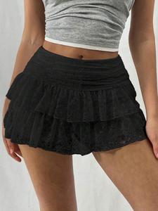 Women's Skirt, Casual Fashion Mini Skirt for Daily Outdoor Wear, Ladies Bottoms for Summer, Rara Skirts