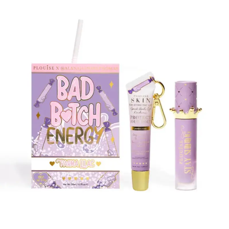 Lip Duo Parma Lilac - Matte Gloss - Lipgloss for Flawless Lipstick Look - Makeup
