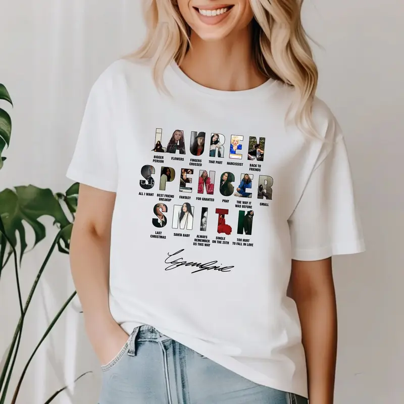 Lauren Spencer Smith Music Concert T-Shirt, Lauren Spencer Smith Tour 2025 Shirt, Lauren Spencer Smith Graphic Unisex Hoodie, Music Concert Outfit, Summer Fits, Gift For Fan 2