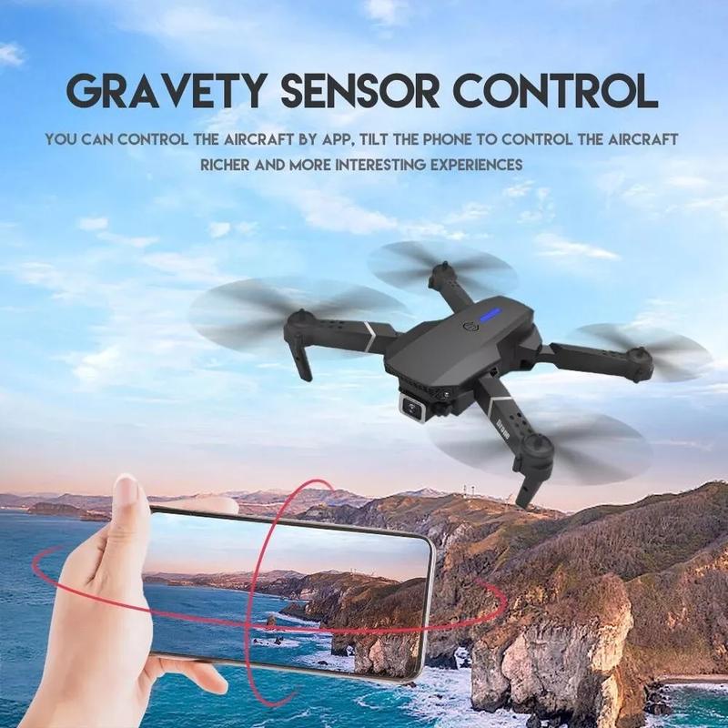 2025 New RC Drone With 4K HD Dual Camera WiFi FPV Foldable Quadcopter 2