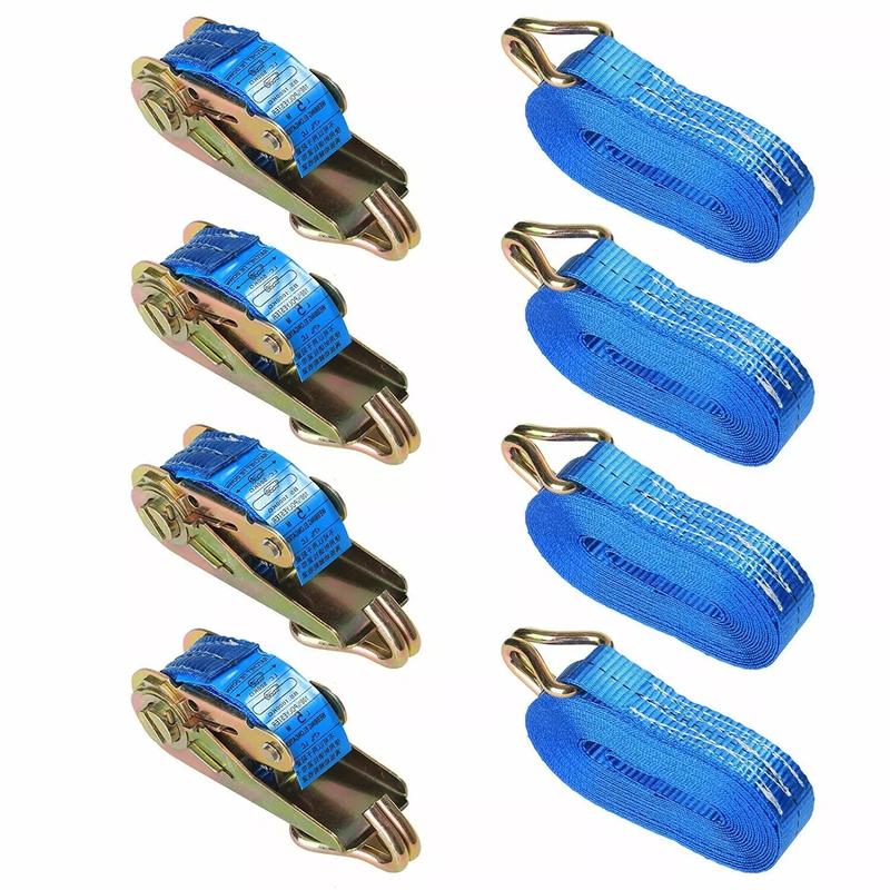 Product Introduction of Ratchet Straps Tie Down  5 Metre Blue 1500kg Lashing Straps 10