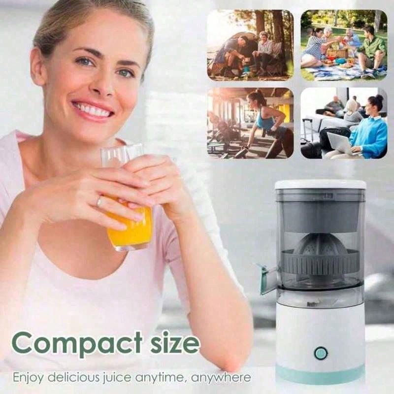 1 Portable Electric Juicer, Home Multi-Purpose Juicer, USB Rechargeable Automatic Fresh Press, Suitable For Orange, Watermelon, Lemon 2