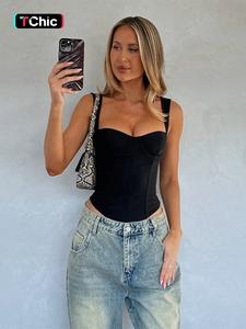 Women's Solid Color Tank Top, Fashion Casual Sleeveless Top for Daily Outdoor Wear, Women's Top for Summer, Womenswear