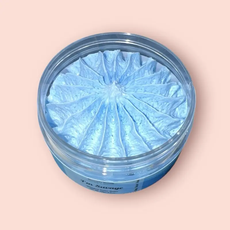 Decorials Beauty I’m Savage Whipped Shave Butter - skincare - shower whip - strawberry legs - ingrown hairs - razor bumps - perfect shave foaming 80g soap 6