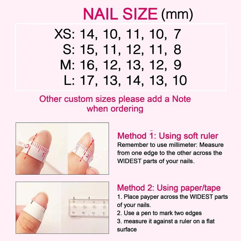 DarkNailz Y2K Pink Press On Nails For Women 4