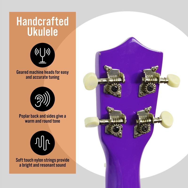 3rd Avenue Soprano Ukulele Starter Pack 7