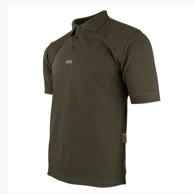 Jack Pyke Sporting Polo Shirt Green Button Up With Collar Polyester Material Men’s Outwear 1