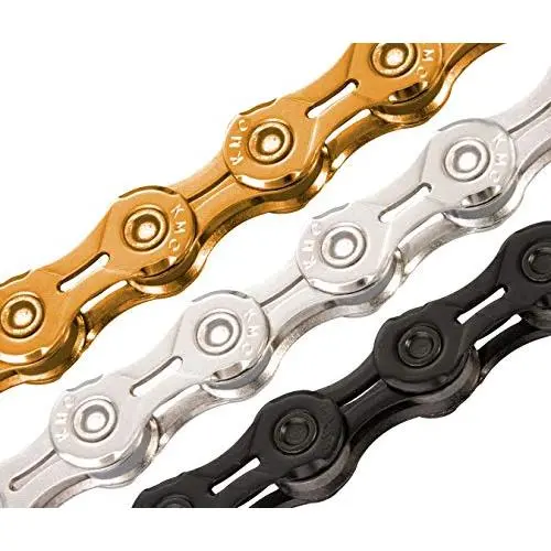 KMC Bike Chain X11, High Speed Bicycle Chain, Unbeatable Durability & Easy Mounting With X-Bridge Outer Plate, Shifting Performance Bicycle Chain, 11-Speed Bike Chain, 1/2" X 11/128" - 118 links 1