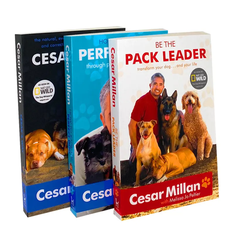 Cesar Millan 3-Book Collection Set– The Perfect Dog Training Guide| Cesar's Way to Dog Behavior,Pet Care & Canine Psychology for Dog Owners & Trainers 1