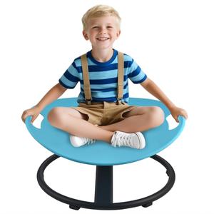 circular rotating sensory integration training chair, ideal for balance & body coordination, perfect for children & teenagers growth