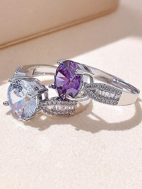 1 Elegant Adjustable Ring – Colorful Stone Accents for Everyday Style 1