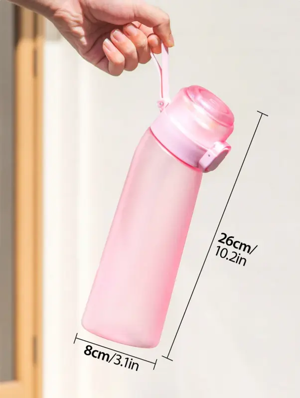 Air Water 1PC Air Water Bottle Includes Random Bear Flavor Plastic Drinking Bottle With Colorful Box Flavor 0 Sugar And Mug Suitable For Outdoor Sports Travel Office Gift For Boys And Girls 4