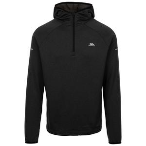Trespass Men's Active 1/4 Zip Grown on Hoodie - Montgo