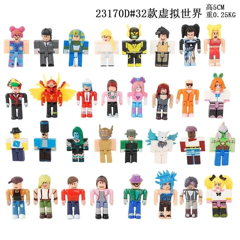 32-Pack Roblox Action Figures Set - PVC Toys, Collection, Gift, Children 1