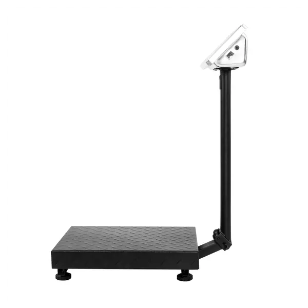 100KG/220lbs LCD Digital Personal Floor Postal Platform Scale with 30*40 Platform & 0.6mm Plate Black UK Plug 5