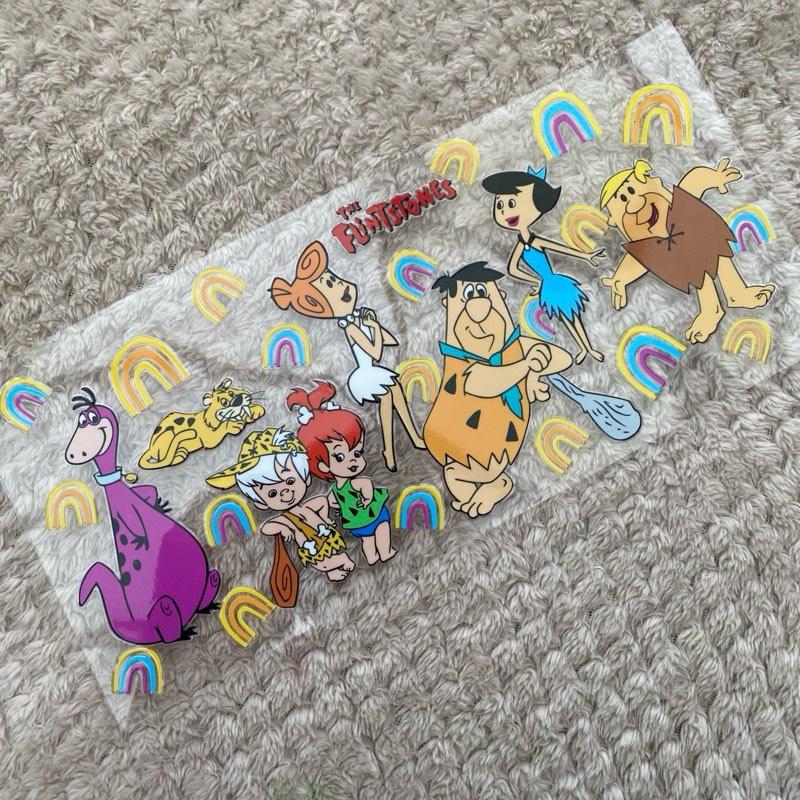 192 UVDTF Wrap Transfer Cartoon Family Print Craft Supplies 2