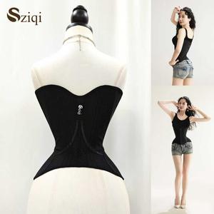 Sziqi Butterfly Shaped Latex Wings Back Support Anti-Pressure Chest Strong Abdominal Waist Hip Lift Youth Protection