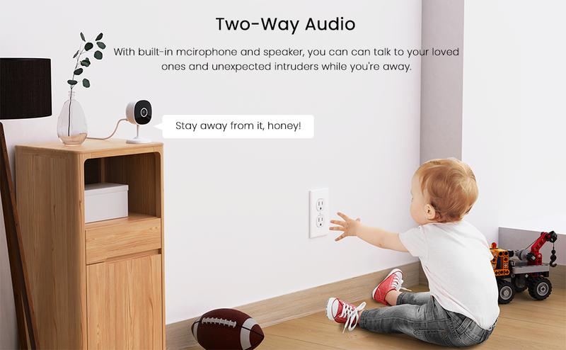 Product Introduction of GALAYOU 2K WiFi Security Camera - Indoor Home CCTV with Motion Detection & Night Vision, Works with Alexa 12