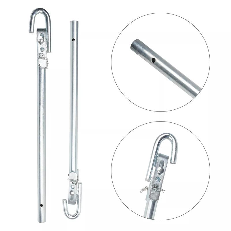 3 Ton Vehicle Recovery Tow Pole 5.5kg Ridged Towing Bar for Car Vans SUV TUV 3