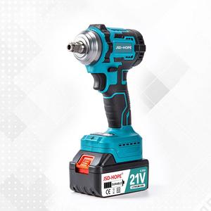 Brushless Electric Wrench, 1 Set Rechargeable Electric Wrench, Auto Repair Impact Lithium Electric Wrench