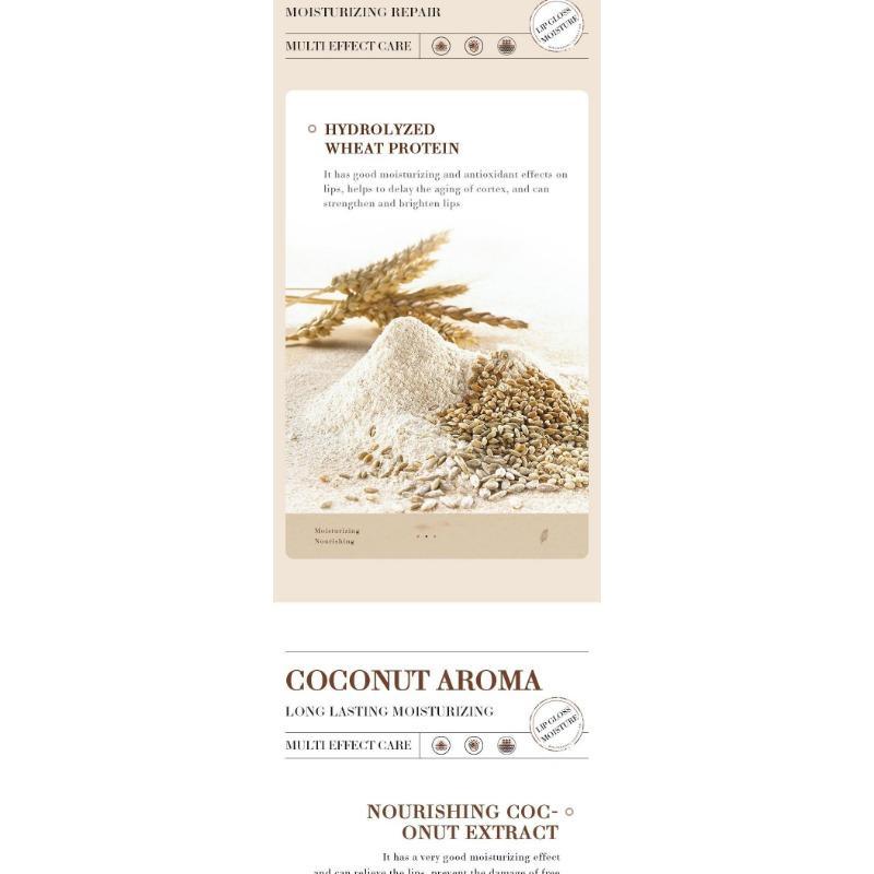 Product Introduction of Coconut Lip Balm - Lasting Nourishment and Moisture for Men and Women - Daily Care Lip Balm Skincare Comfort 5