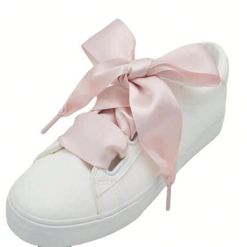 Colorful Satin Ribbon Shoelaces for Every Style 1