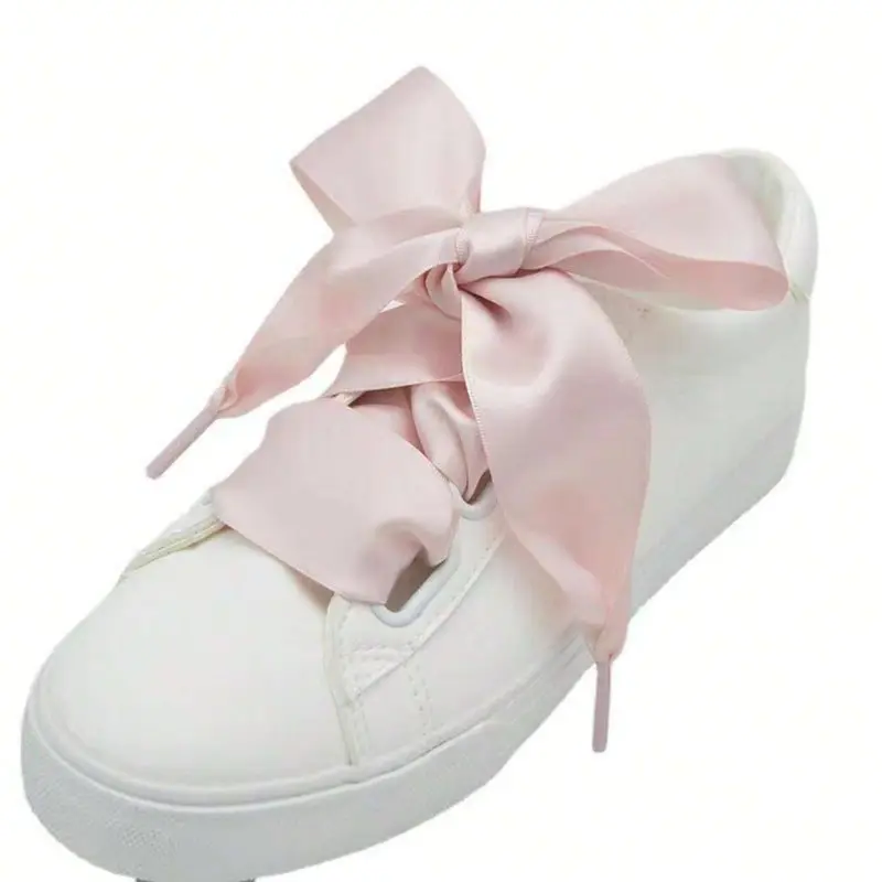 Colorful Satin Ribbon Shoelaces for Every Style 1