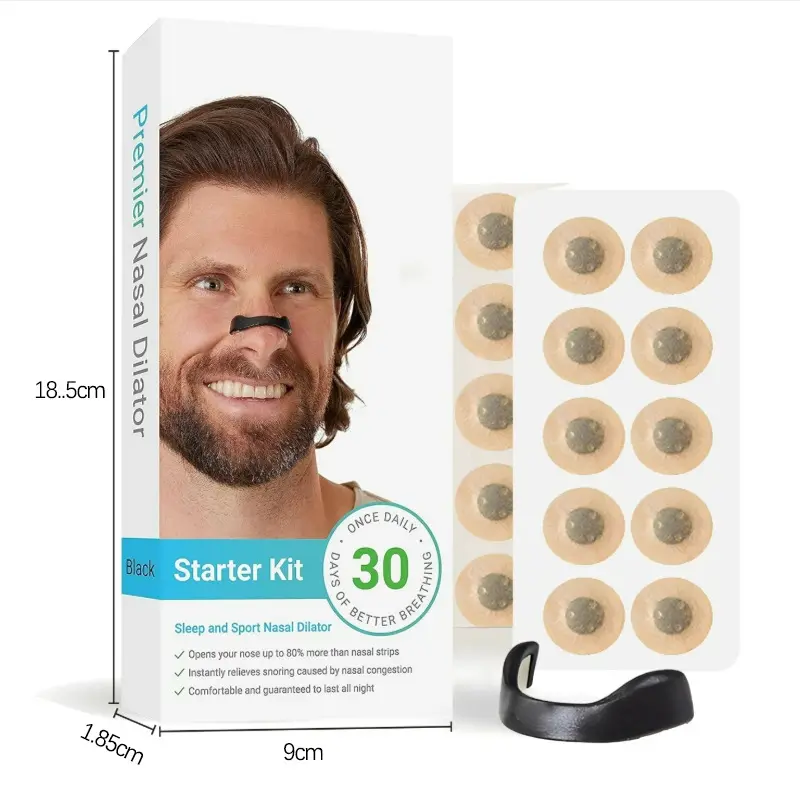 Magnetic Nasal Strips Kit - Improve Sleep Quality, Reduce Snoring, Boost Oxygen Intake - Nail, Manicure 4