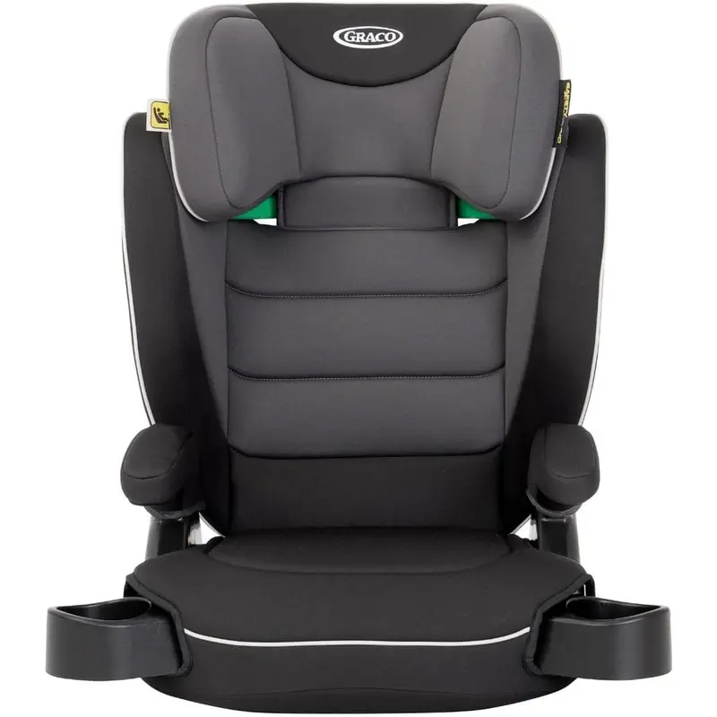 Logico L i-Size R129 Highback Booster car seat with cupholders, Suitable from 100-150cm (approx. 3.5 to 12 years), Midnight fashion 6