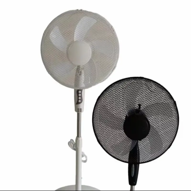 Stand Fan Pedestal fan 16" Oscillating free stand fan Floor fan adjustable height 3 Speed Black & White 4