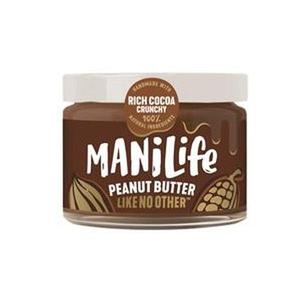 Manilife Rich Cocoa Crunchy Peanut Butter 275g