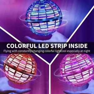 Upgraded 2026 Galaxy Flying Orb Ball – Boomerang LED Hover Spinner with Cosmic Glow – Unisex Toy for Kids and Adults – Gyroscope-Equipped Version, Remote Control Version