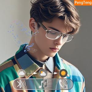Smart glasses, popular among students, voice calls, concert surround sound quality, stylish gradient frames, holiday gifts, Wireless Audio Glasses