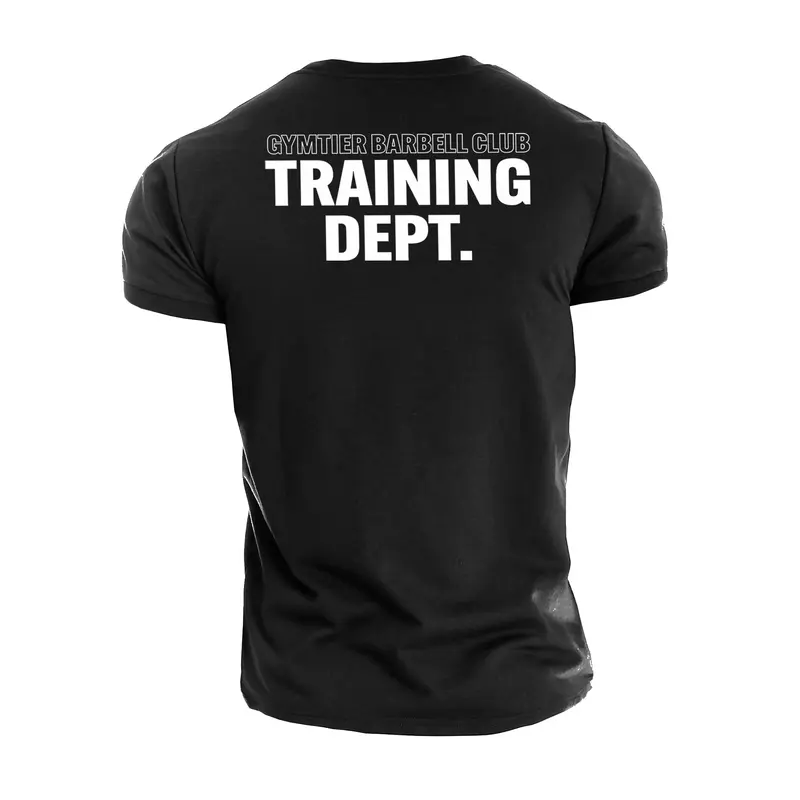 Gymtier Barbell Club - Training Dept. - Gym T-Shirt 0