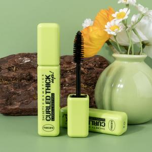 Waterproof Mascara, 1 Count Natural Curl Eyelashes Mascara, Eyelashes Lengthening Volumizing Defining, Professional Eye Makeup Products, Cosmetic