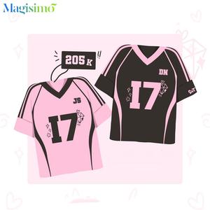 Free Customized Name and Number New Design New Summer Fashion Quick-drying Jersey Men's and Women's Short-sleeved T-shirt