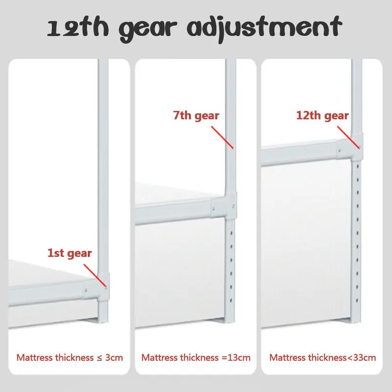 200cm Folding Child Toddler Bed Rail Safety Protection Guard UK 5