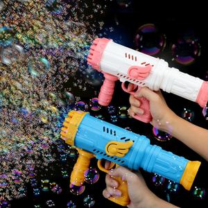 32-hole Bubble Machine, 1 Box Bubble Toy with 90ml Bubble Water, Outdoor Bubble Making Toy, Party Gift for Boys & Girls