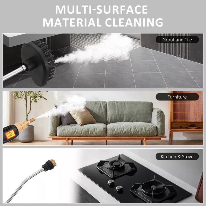2500W Portable Handheld Steam Cleaner High Temperature Steam Cleaning-Machine UK 2