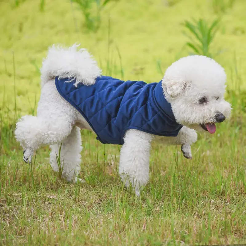 Waterproof Dog Jacket for Small & Large Dogs - Warm Winter Vest in Solid Pattern 1