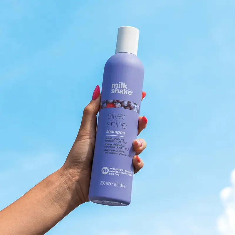 Milk Shake Silver Shine Shampoo for Blonde or Grey Hair 300ml Haircare 2