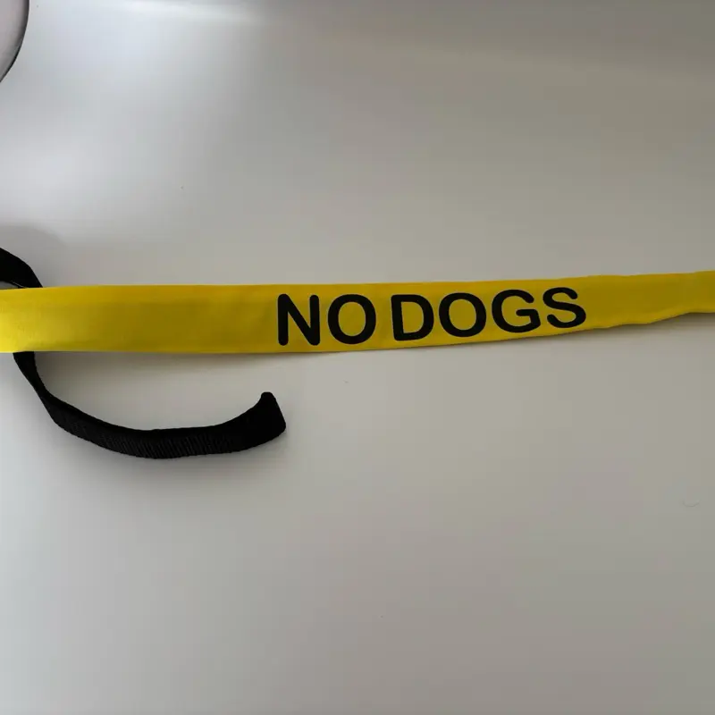 Dog Lead Sleeve - Warning Alert Wrap - Lead Cover - for Pet Safety 3